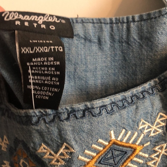 Never worn wrangler tank, size extra, extra large - Picture 2 of 5